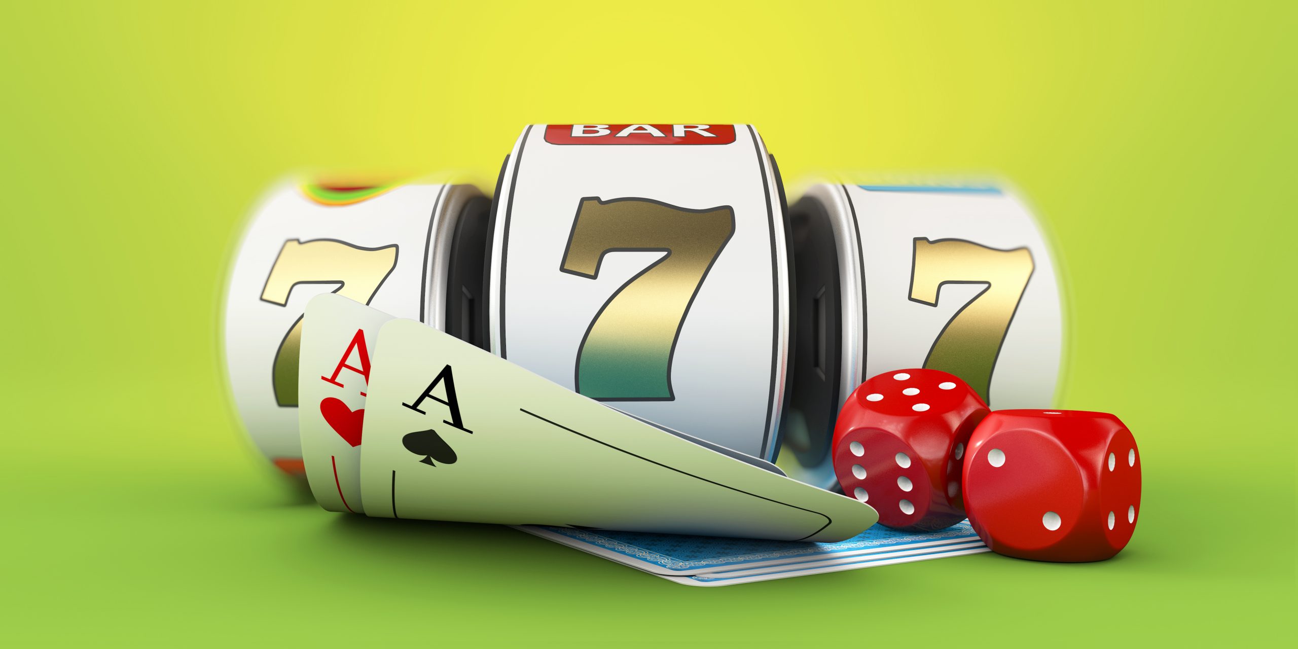 slot machine with lucky sevens jackpot dace clipping path included 3d rendering scaled Almanbahis Adres